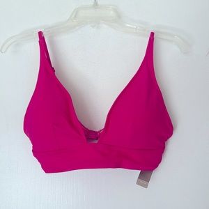 J Crew bikini top Pink size L